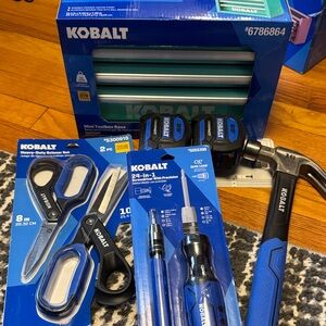 Kobalt Blue and Black Tool Set